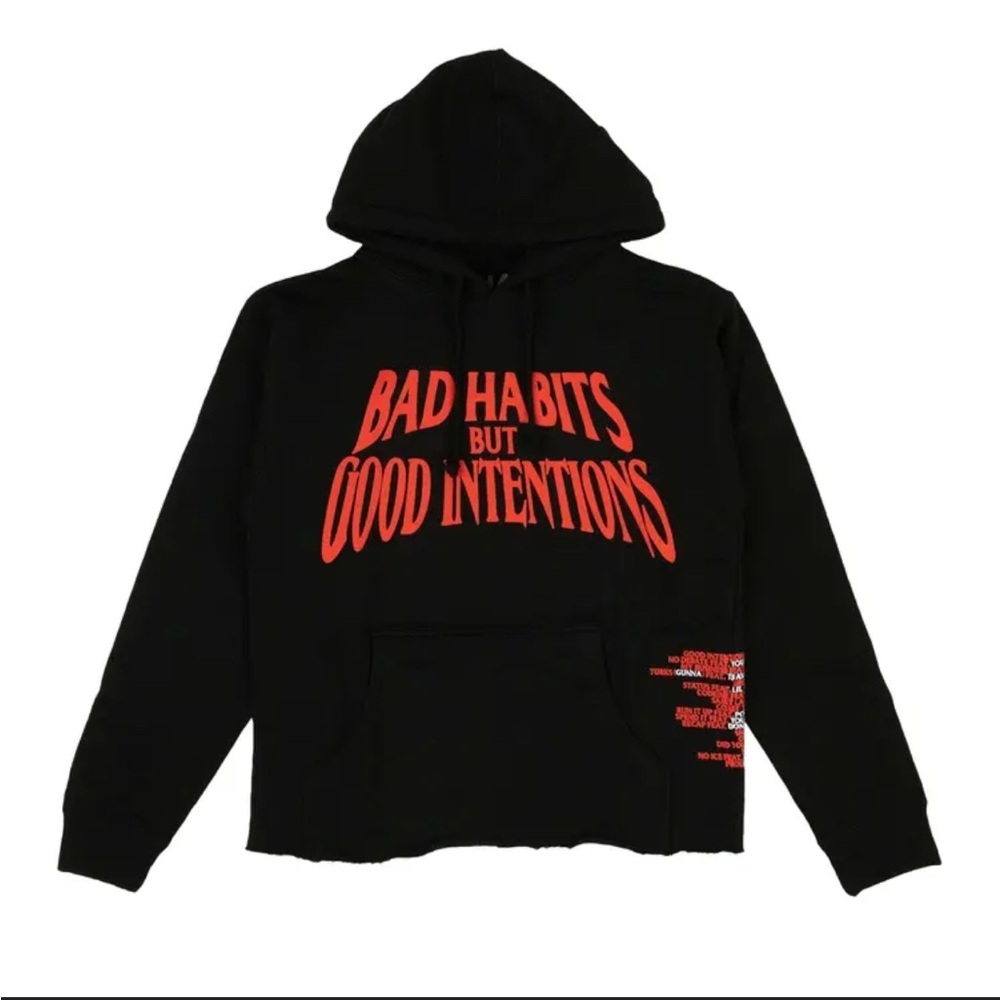 VLONE x Nav Bad Habits Good Intentions Hoodie